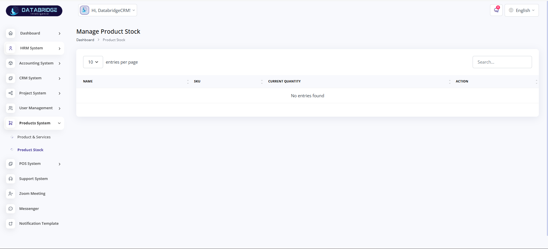 Products System Image